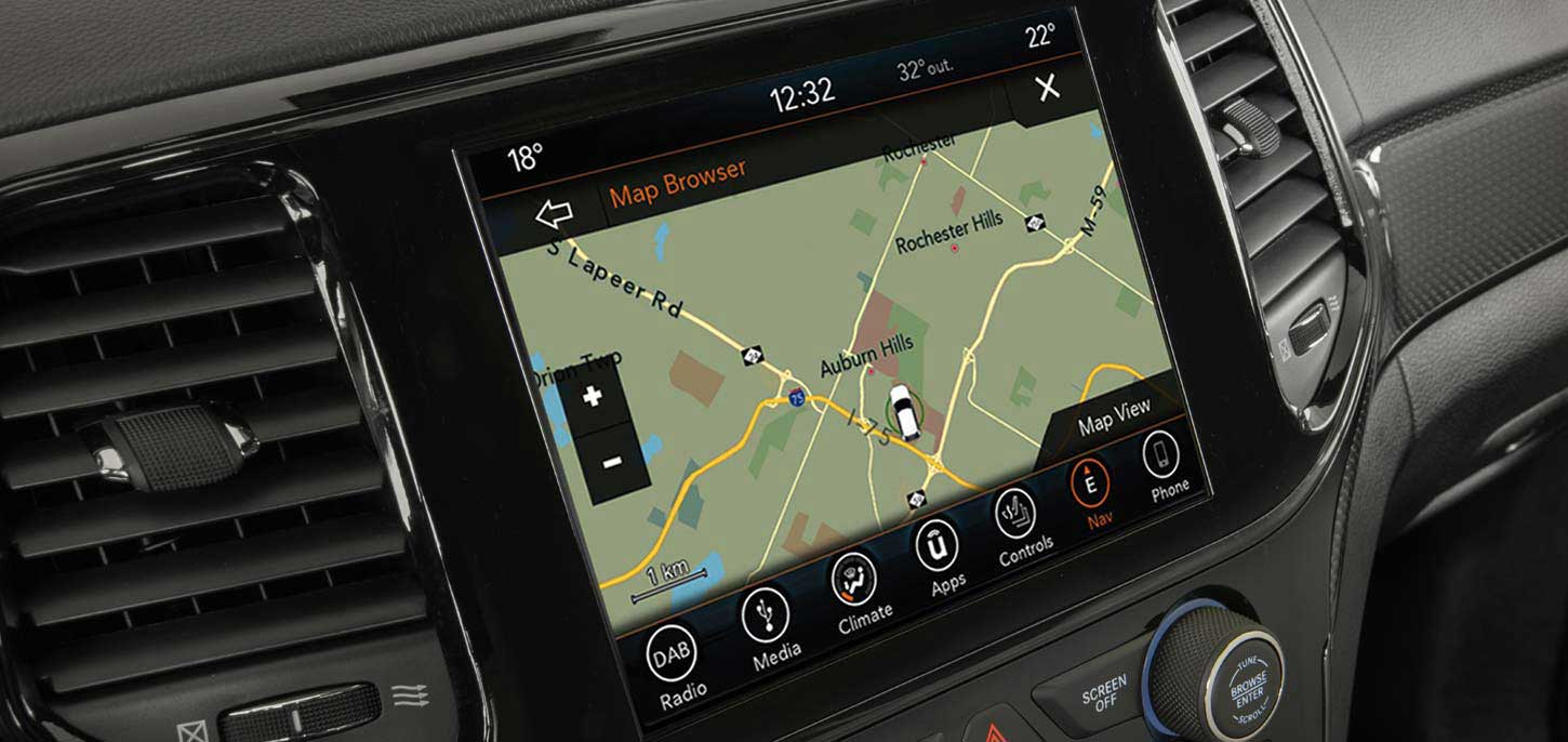 sistema uconnect jeep